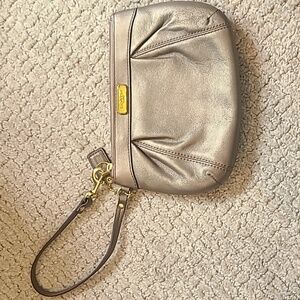 Coach wristlet or clutch